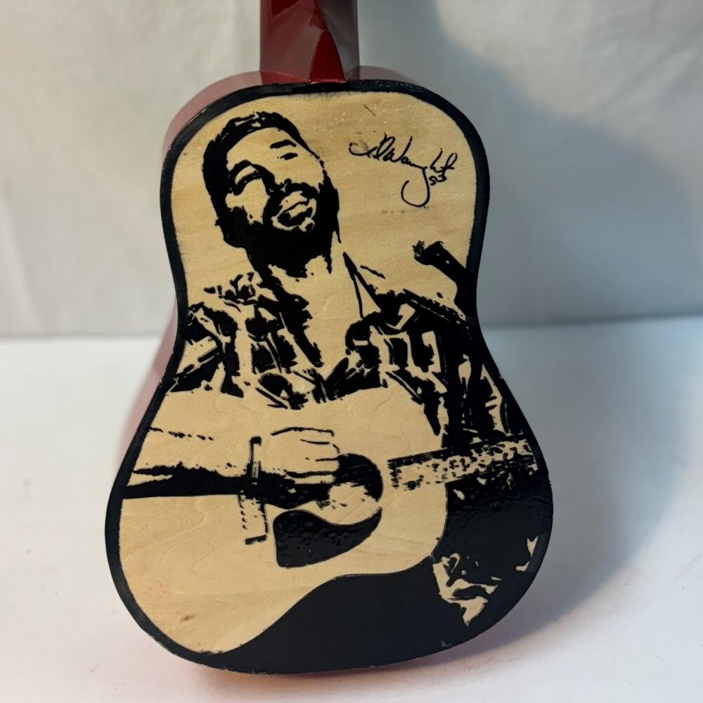 Adam Wainwright STL Signature Playable Guitar - Cardinals Memorabilia 21" -AO